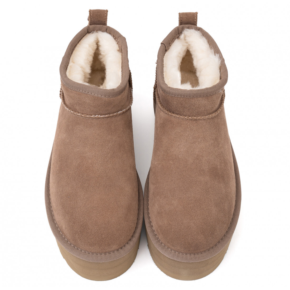 Ultra Mini Platform Boot — Cappuccino