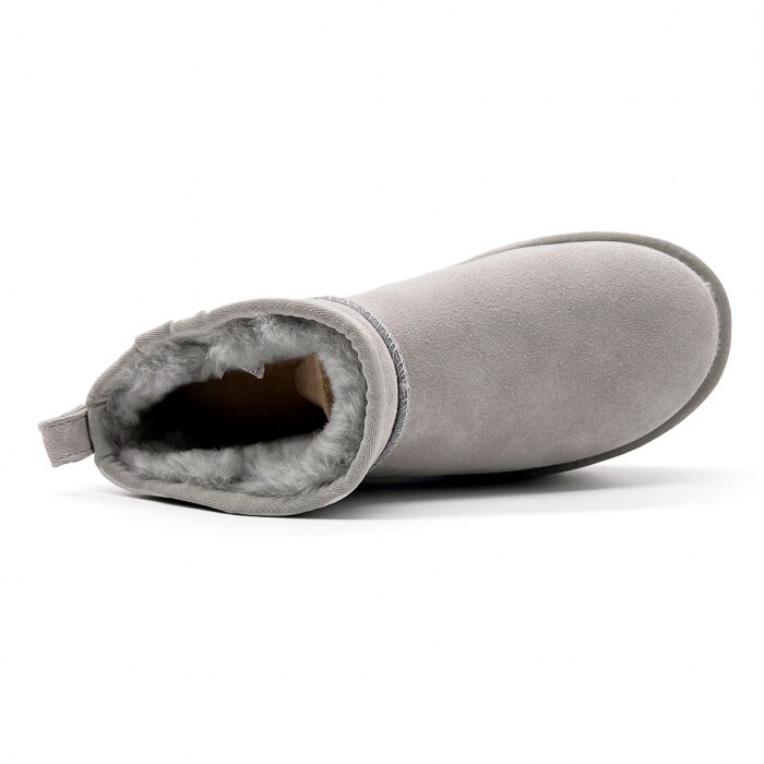 Ultra Mini Platform Boot — Grey Violet