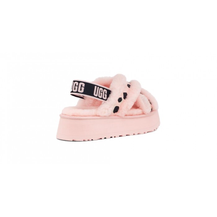 Disco Cross Slide — Pink