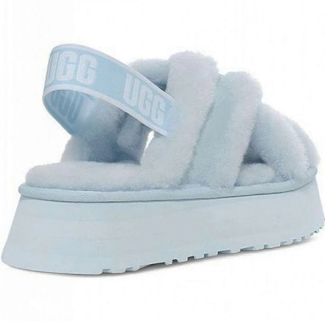 Disco Cross Slide — — Blue