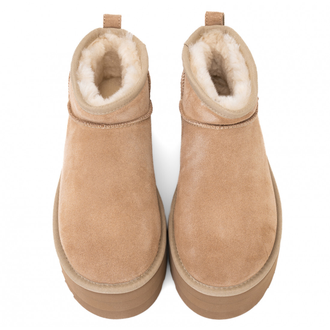 Ultra Mini Platform Boot — Sand