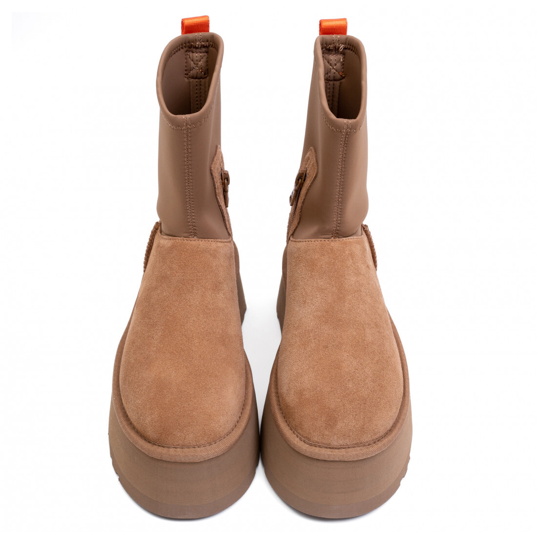 Classic Platform Dipper Boot — Chestnut