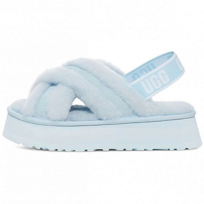 Disco Cross Slide — — Blue