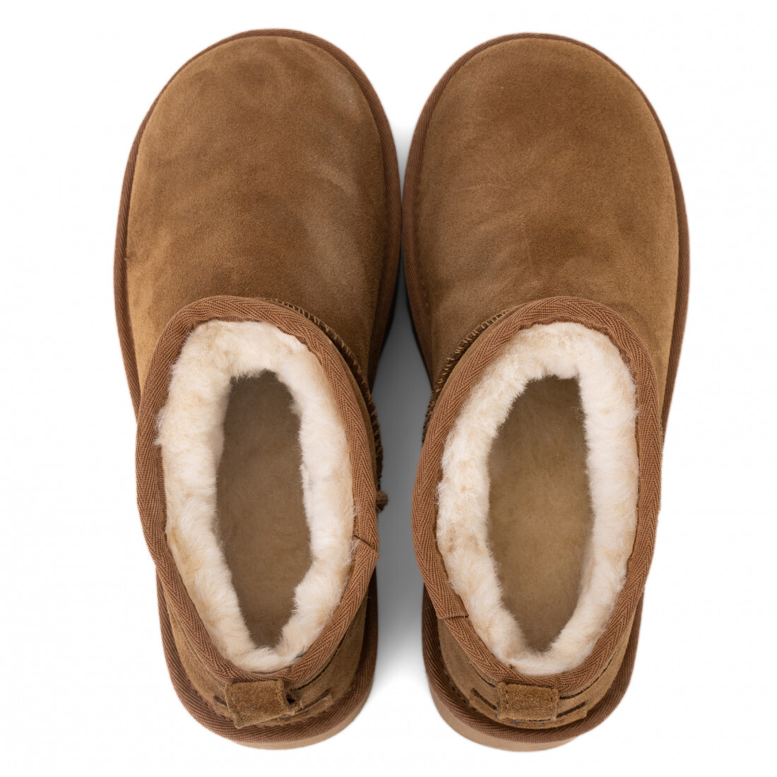 Ultra Mini Platform Boot — Chestnut