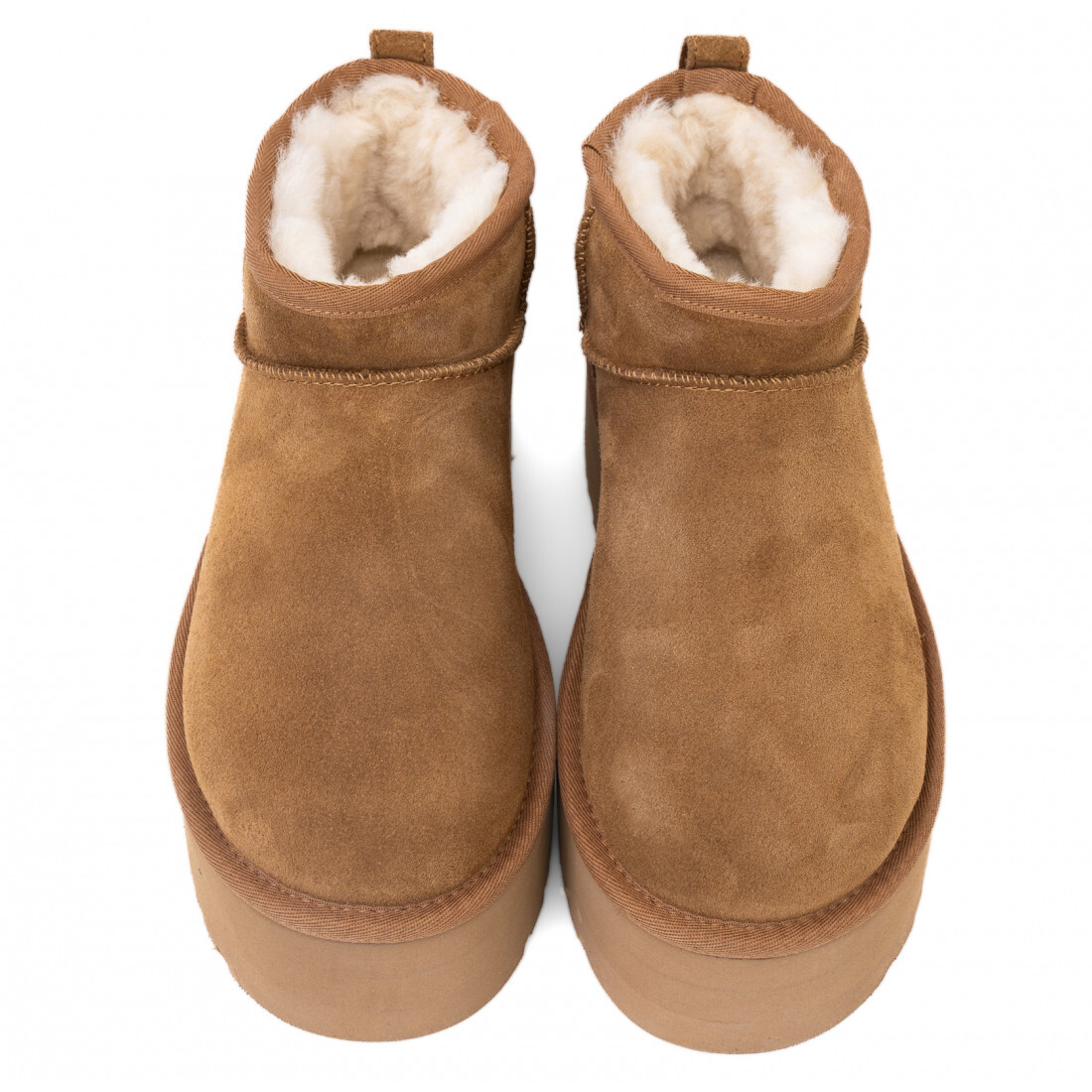 Ultra Mini Platform Boot — Chestnut