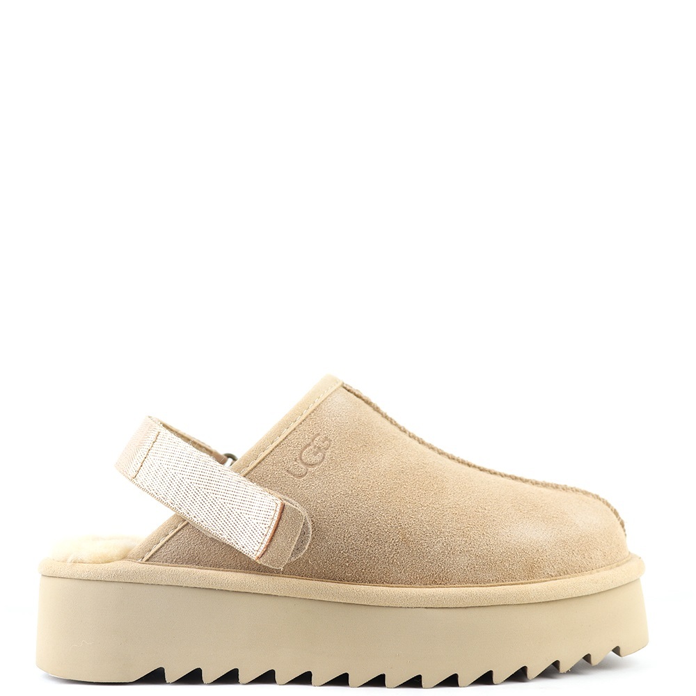 Goldenstar Clog Platform — Sand