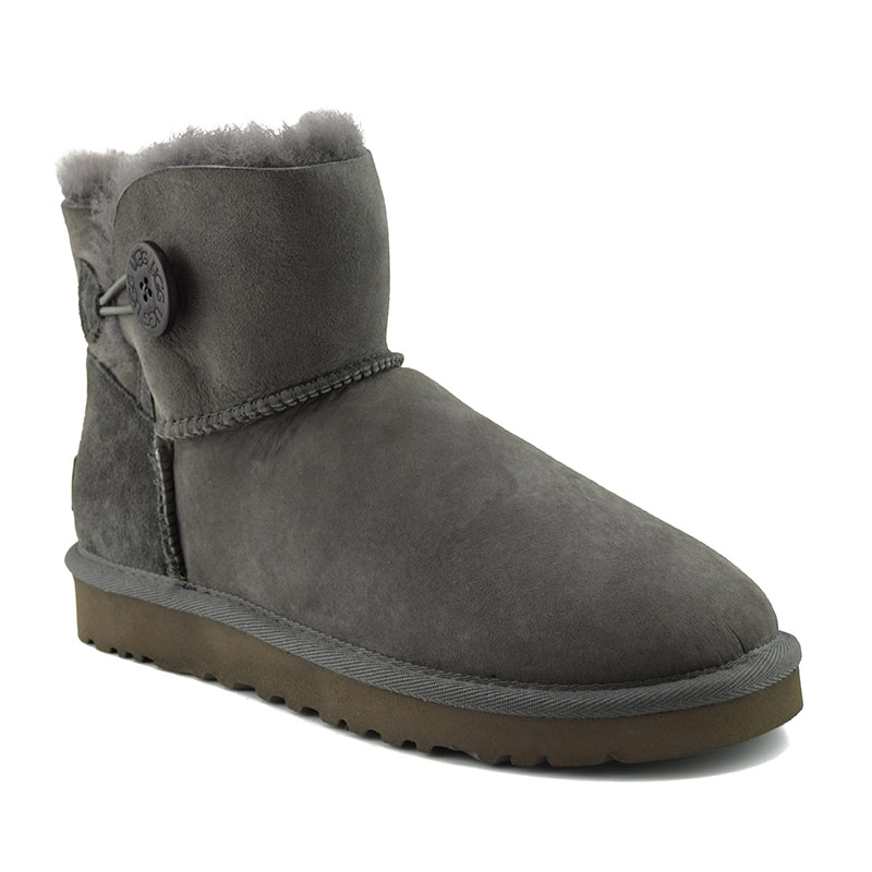 Classic Bailey Button Mini II — Grey