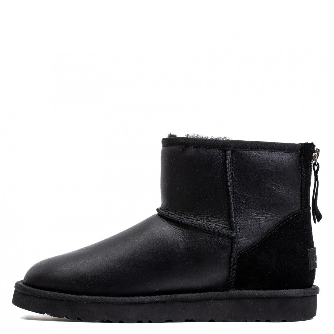 Мужские Mini ZIP — Мужские mini zip - leather black