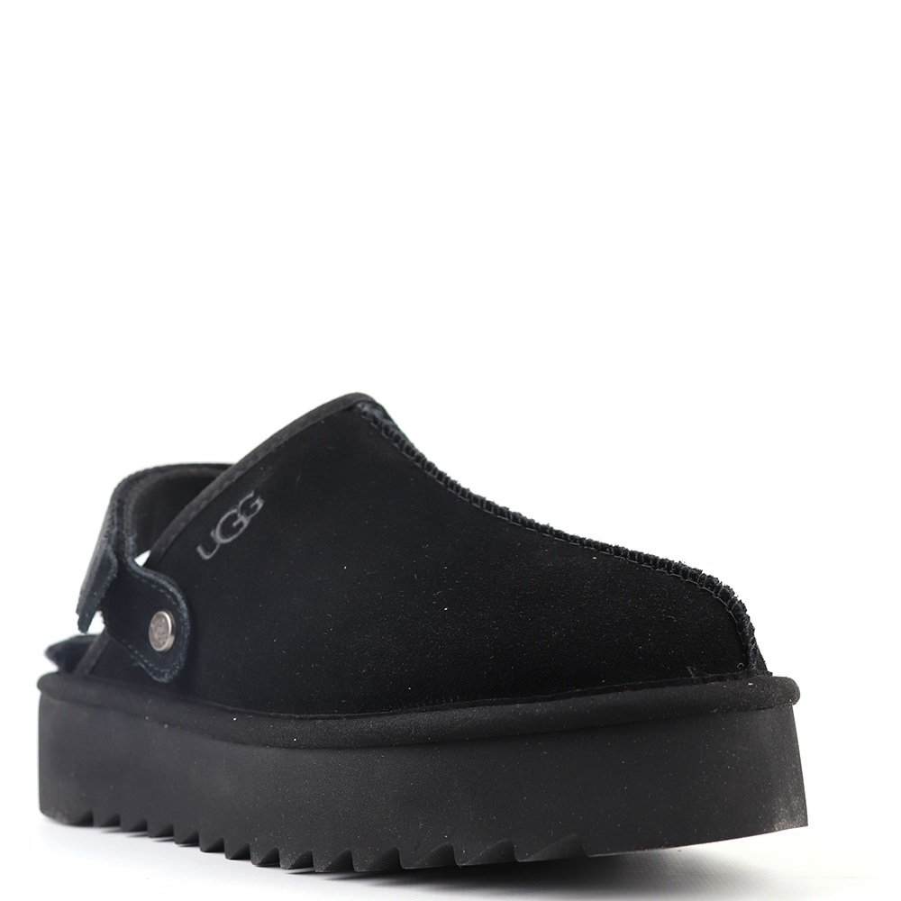 Goldenstar Clog Platform — Black