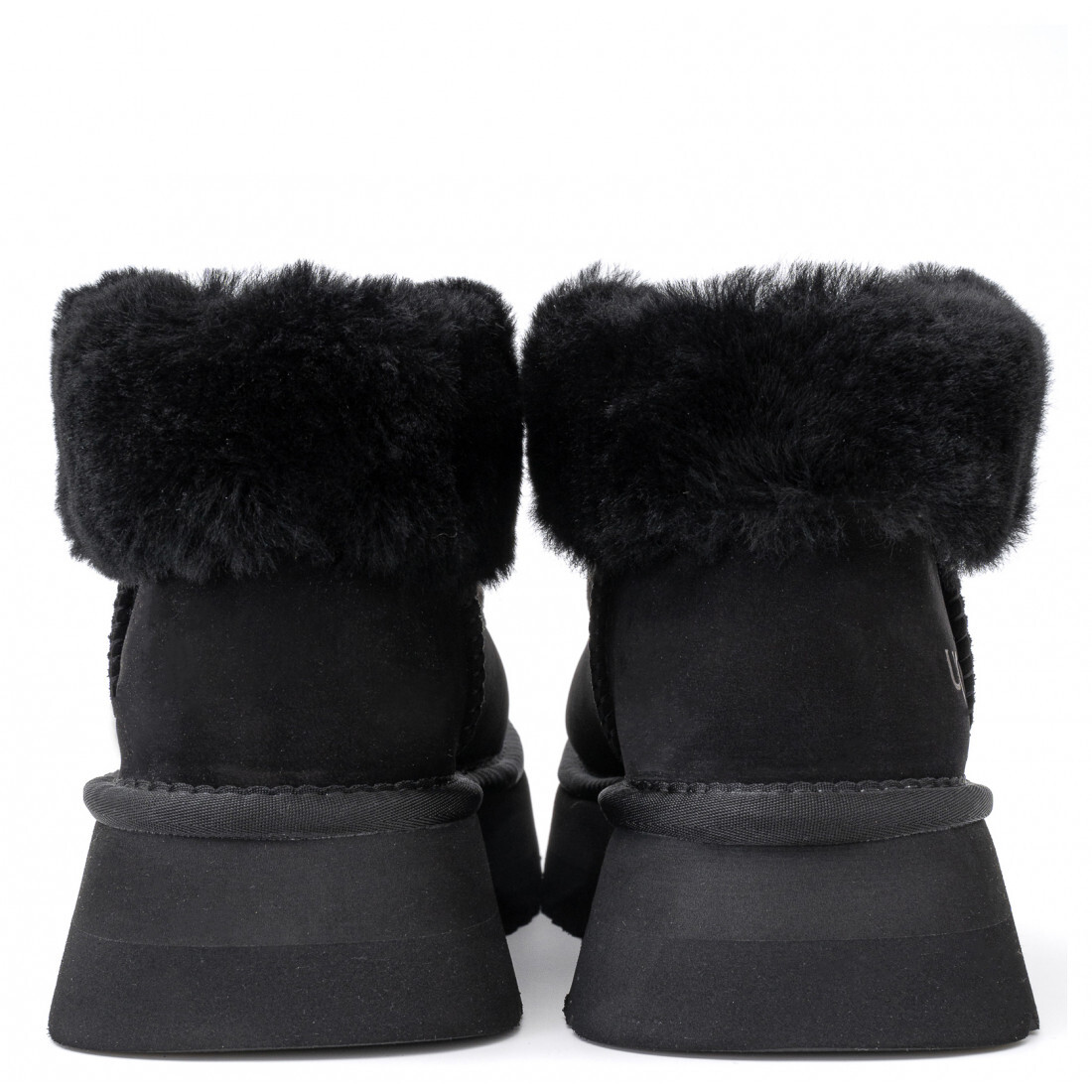 Funkette Platform Boots — Black
