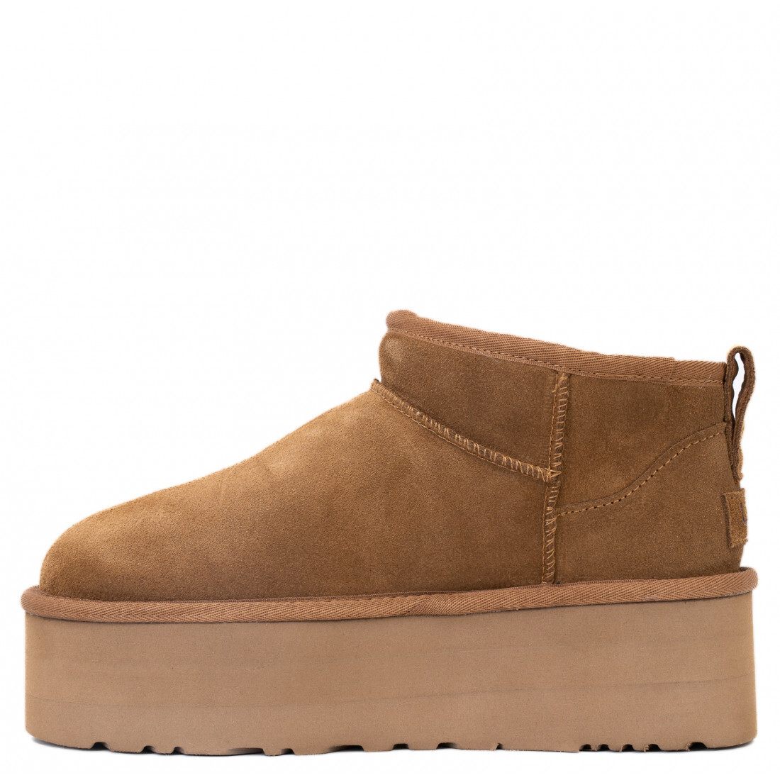 Ultra Mini Platform Boot — Chestnut