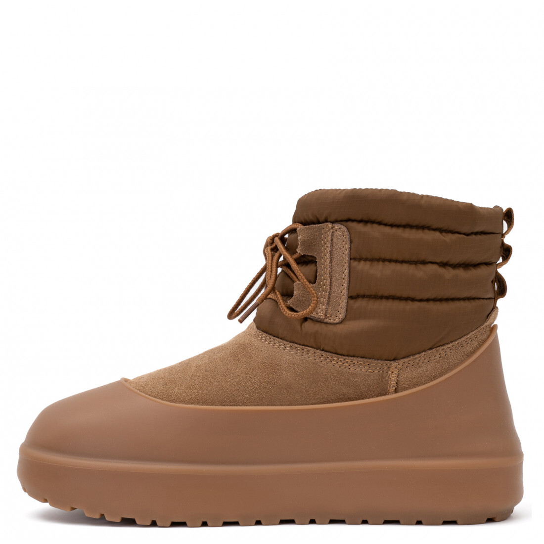 Classic Mini Lace-UP Weather — Chestnut