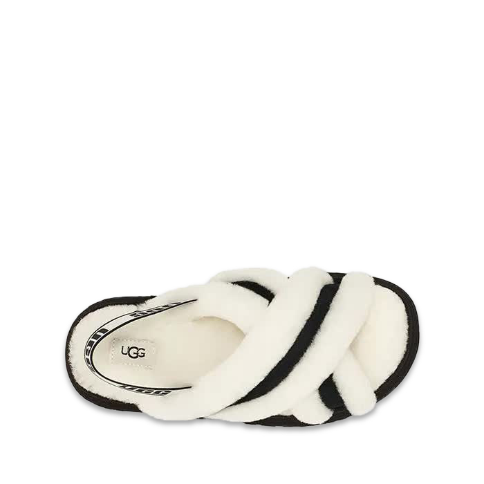 Disco Cross Slide — White