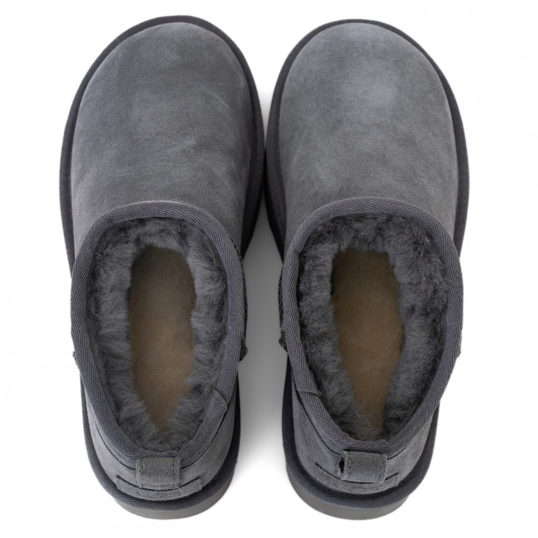 Ultra Mini Platform Boot — Grey