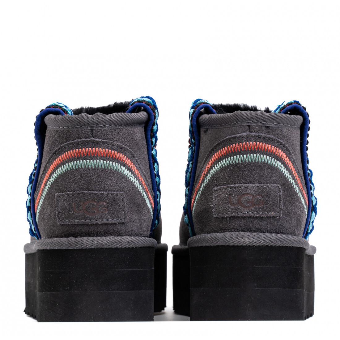 Classic Ultra Mini Braid Plarform — Grey