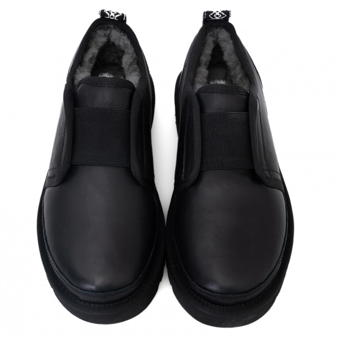 Мужские Slippers Flex — Leather Black