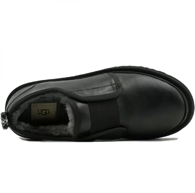 Мужские Slippers Flex — Leather Black