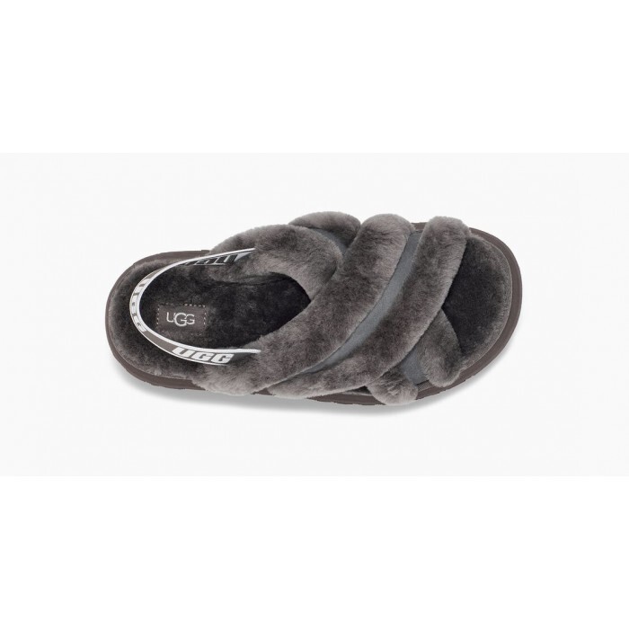 Disco Cross Slide — Grey