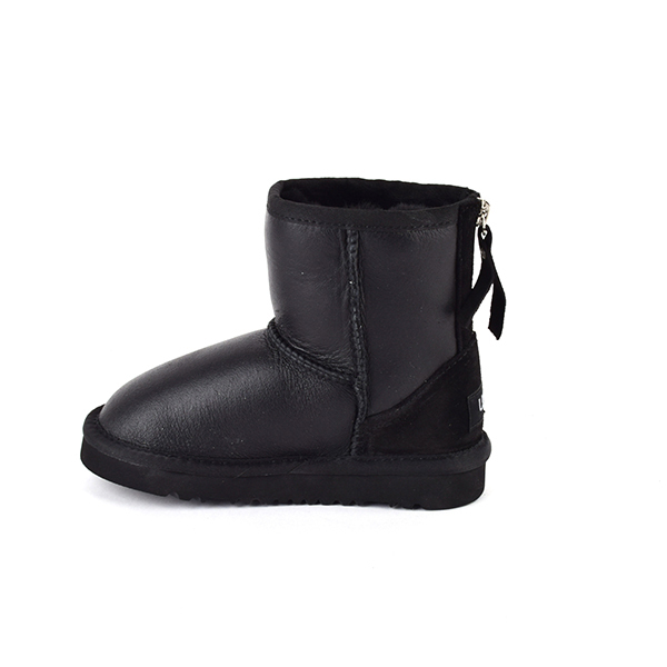 Kids Classic Short ZIP — Black