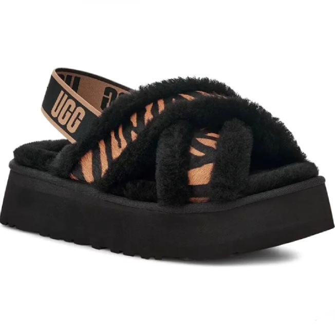 Disco Cross Slide — Black