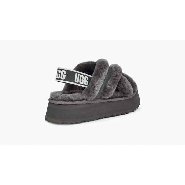 Disco Cross Slide — Grey